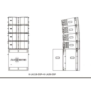 Элемент линейного массива Audiocenter K-LA28-DSP